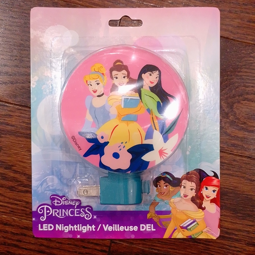 *2/$10* Disney Princess LED Nightlight Mulan Belle Cinderella